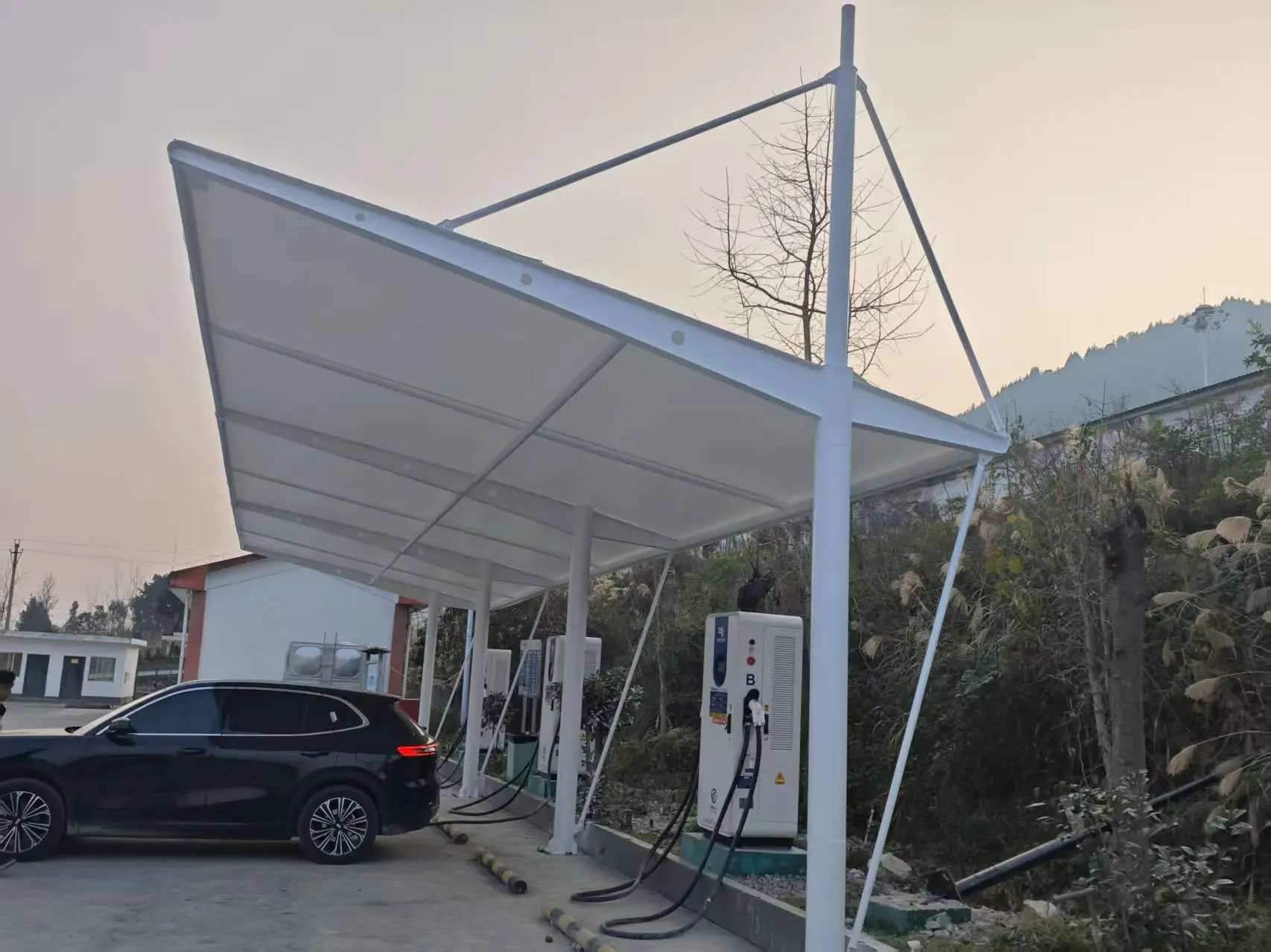 贵州开阳膜结构停车棚怎么选不踩坑？本地源头工厂详解选材与报价
